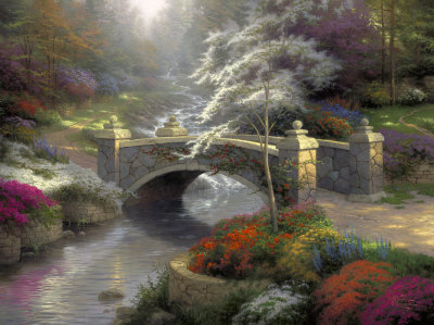 Bridge of Hope - By Thomas Kinkade